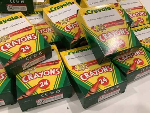 Crayola Crayons - BULK - 24 Pc Packs - 24 Colors Available to Choose From - - Picture 2 of 26