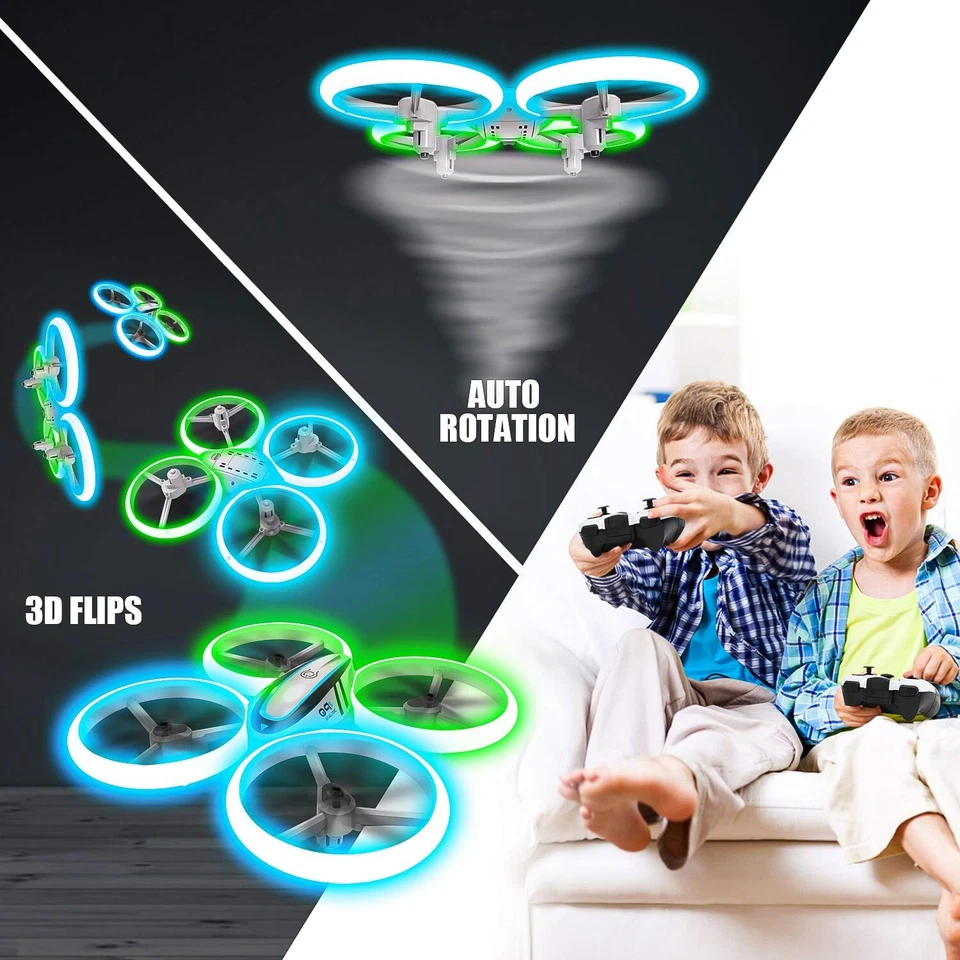 Q9s Drones for Kids,RC Drone with Altitude Hold and Headless Mode,Quadcopter ... - Image 3 of 4