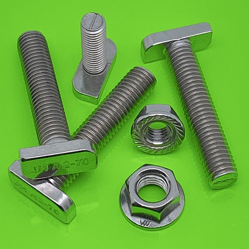 Hammerkopfschrauben M10x40 Edelstahl A2 - 20 Stück Für Photovoltaik & Solarmodule