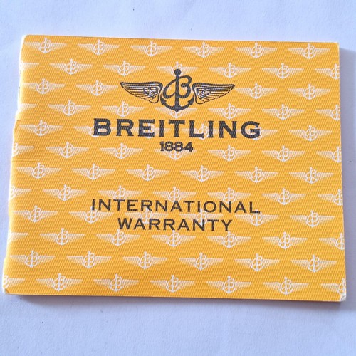 Breitling Warranty
