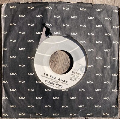 45t Carole King - So Far Away - 7'' - 1971