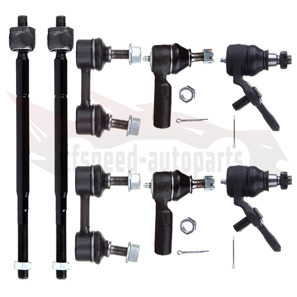 8pcs Front Suspension Kit Lower Ball Joints Sway Bar Tie Rod for 92-96 Lexus ES300 Toyota Camry