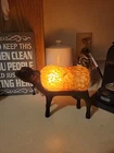 RARE Amber Cow Lamp By Dale Tiffany Inc Vintage Brown Cow