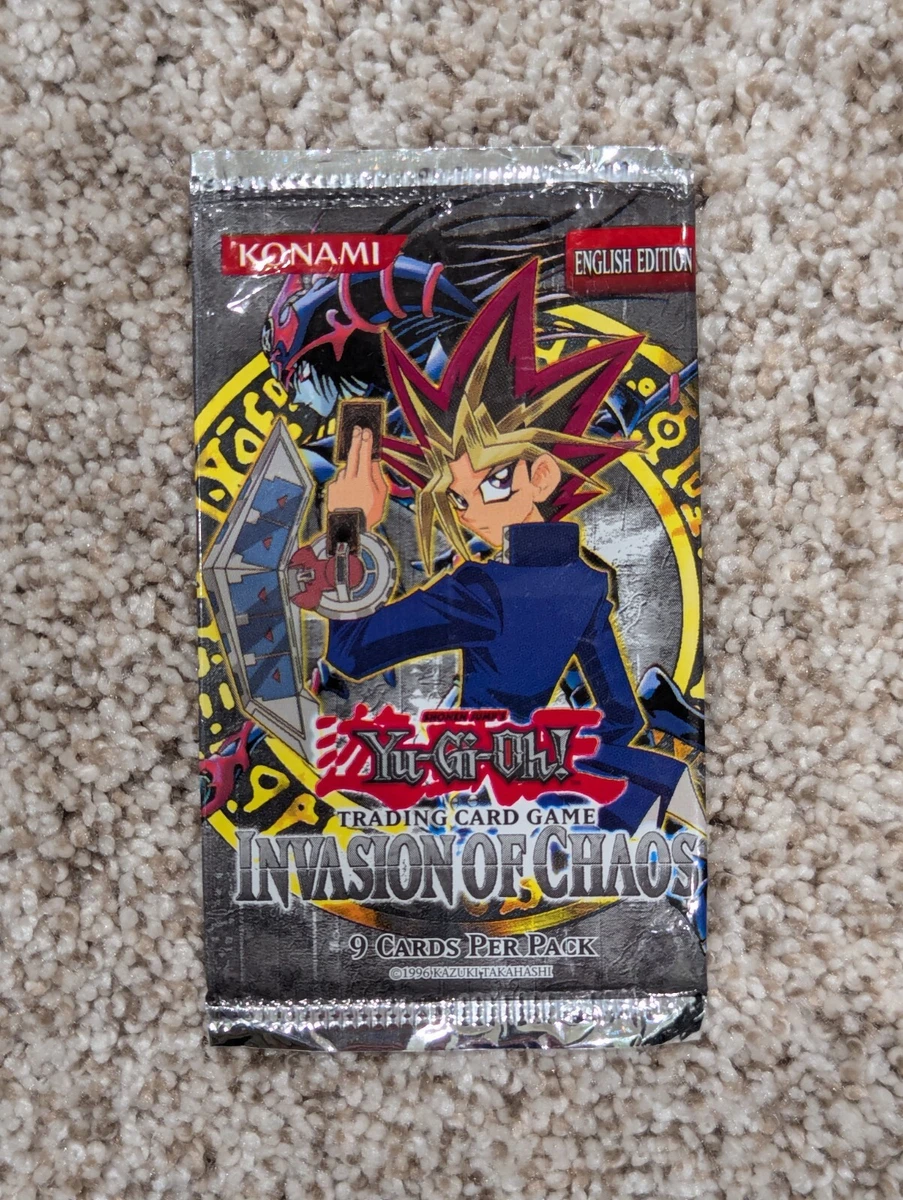 Yu-Gi-Oh! TCG Invasion of Chaos Sealed Collectible Card Game Packs