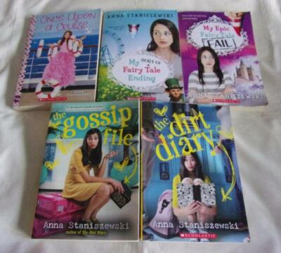 Set of 5 Anna Staniszewski chapter books