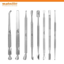 Salon Nail Cuticle Pushers Scraper Spoon UV Gel Remover Scoop for Manicure Tools