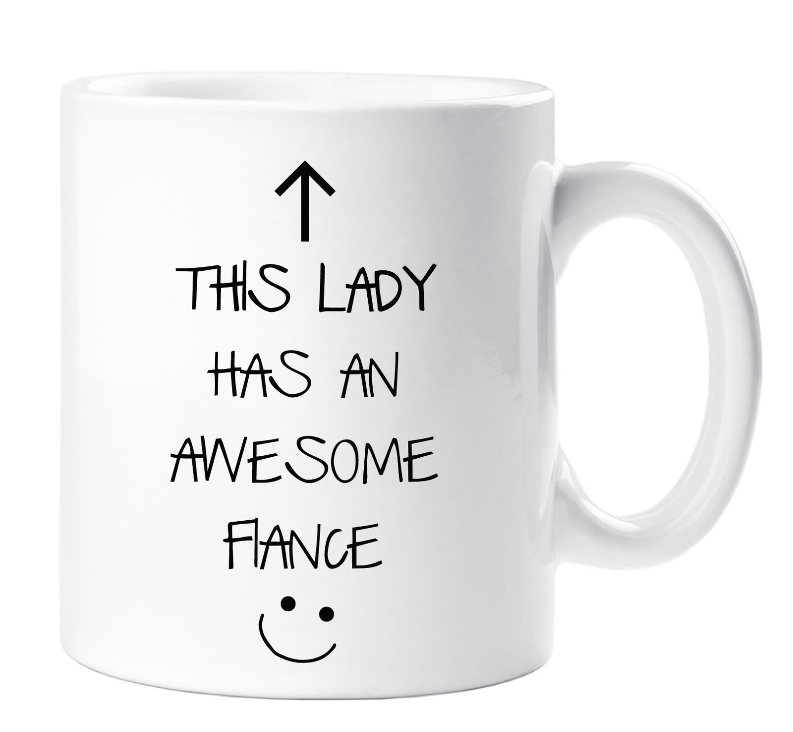 Awesome Fiance Mug - Ceramic Gift for Him, Unique Present for Future Husbands  