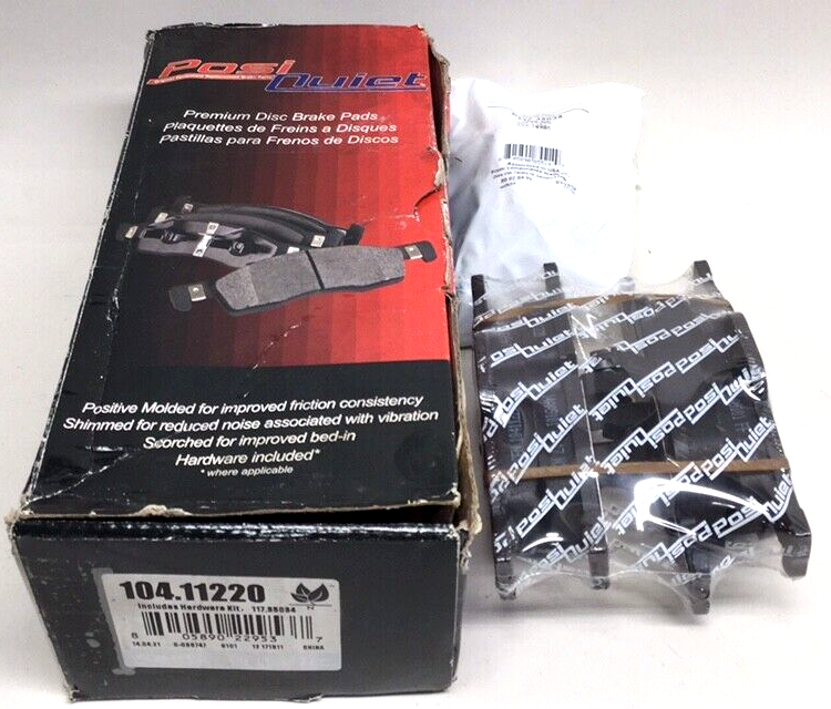 Centric 104.11220 Disc Brake Pad Set-Posi-Quiet Semi-Metallic ref
