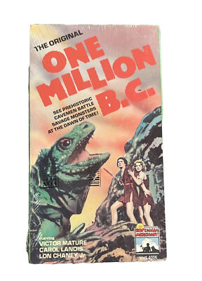 One Million B.C VHS Rare Cult Horror The Nostalgia Merchant Victor Mature NEW