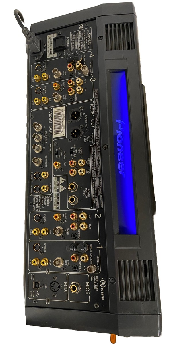 Pioneer SVM-1000 Sound & Vision Professional DJ Mixer W/All