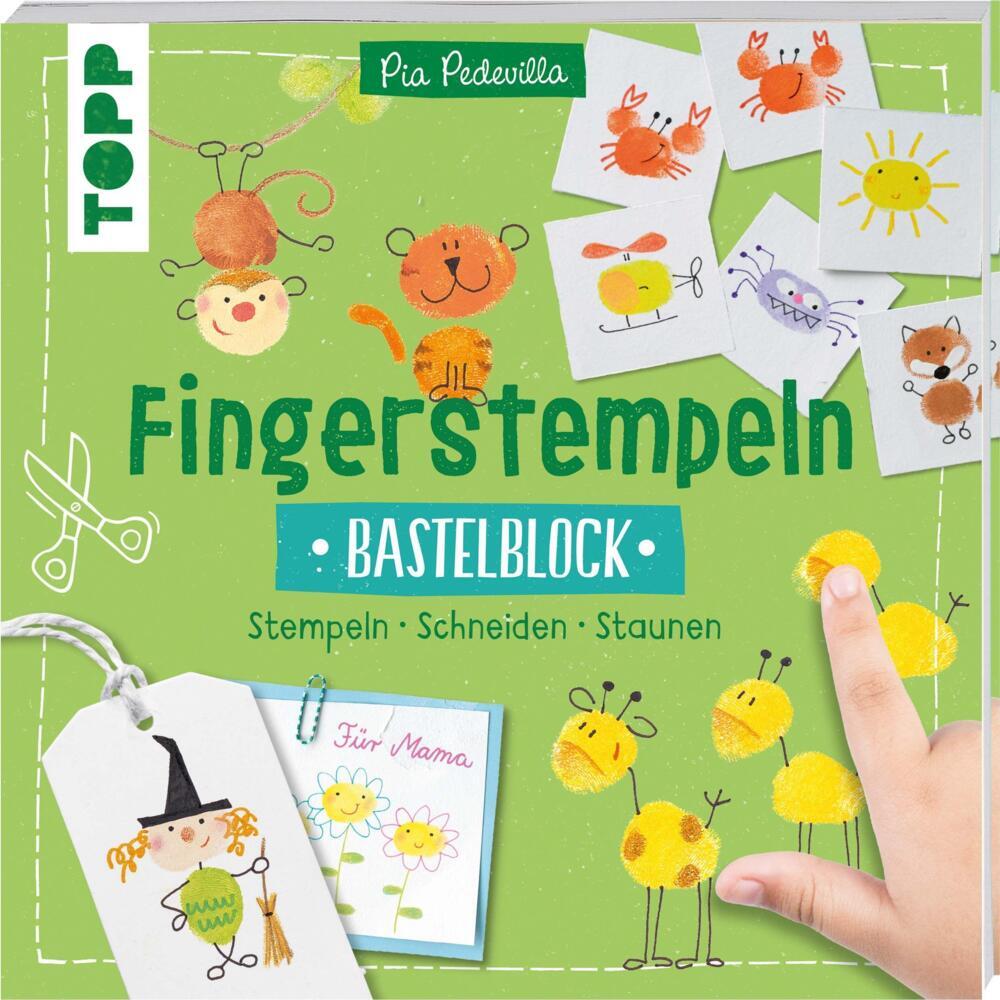 Thumbnail - Fingerstempeln. Bastelblock - Pia Pedevilla - 9783772446481