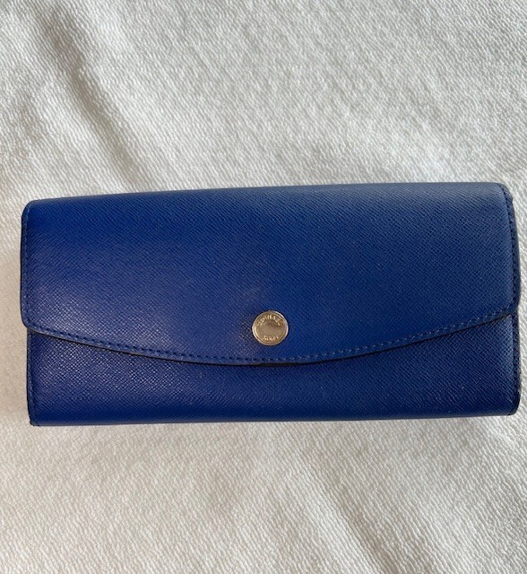 MICHAEL KORS Pristine condition Blue Pink Red envelope  display picture 3