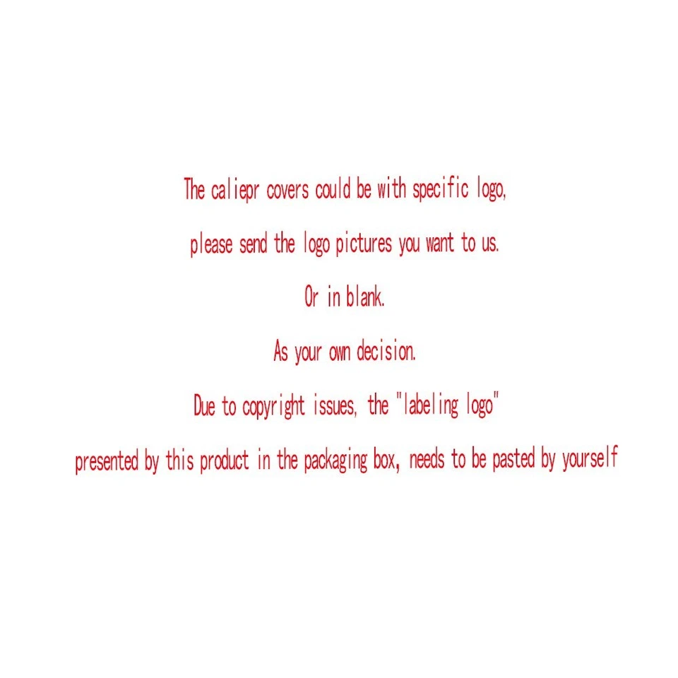 For Land Rover Defender OCTA/130/110/90 4Pcs Red Caliper Covers Aluminum Alloy Foto 4 de 4