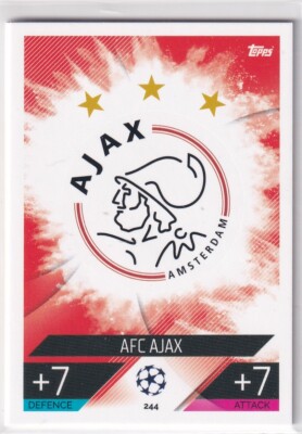 Topps Match Attax Champions League 22/23 Nr. 244 AFC Ajax Logo