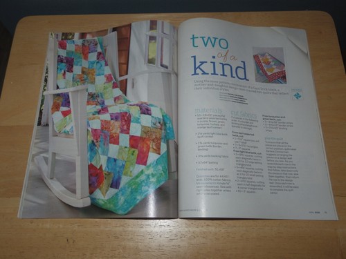 American Patchwork & Quilting Magazine April 2008 Issue 91 - 6 Scrap Quilts - Picture 11 of 16