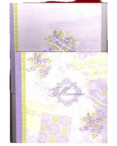 Multi-Color Scrapbooking Strap-Hinge Albums