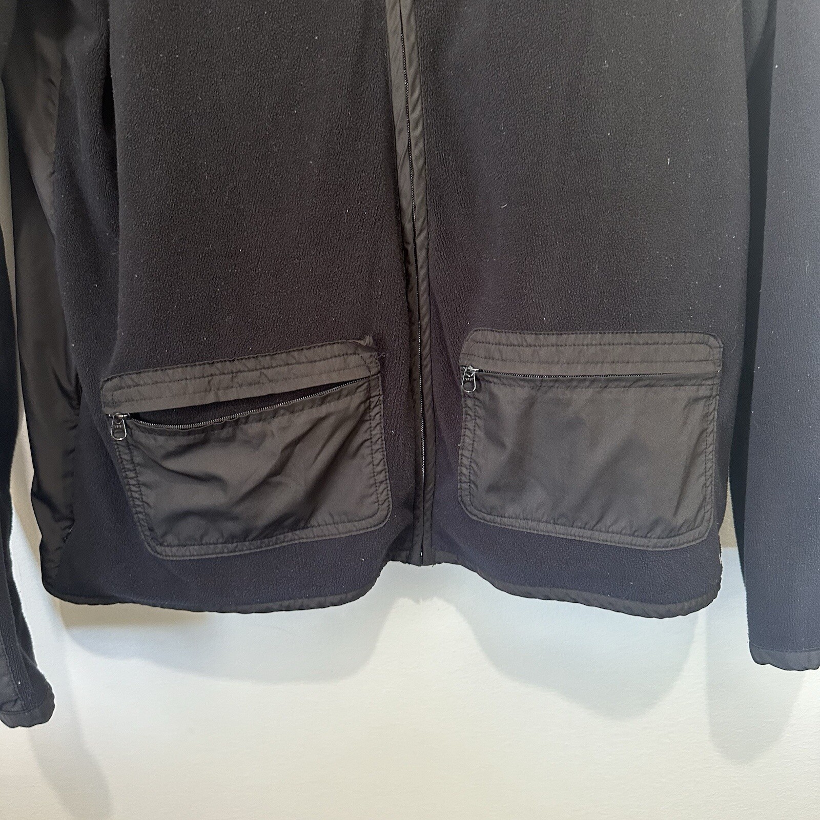 Athleta Polyester Zip Up Light Weight  Fleece Jac… - image 3