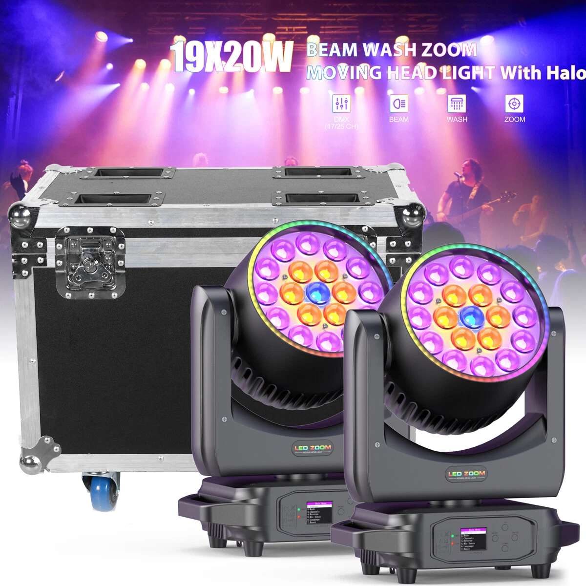 2PCS Light + Case