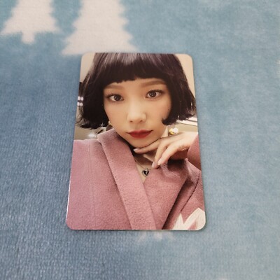 SNSD Taeyeon 3rd Full Album INVU Type-3 Photo Card Official K-POP*(21(7