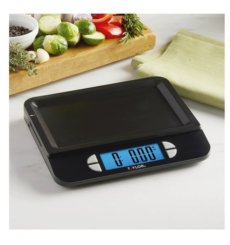 Taylor 11 LB USB Rechargeable Multi-Function Kitchen Scale Factory Sealed - Picture 5 of 7