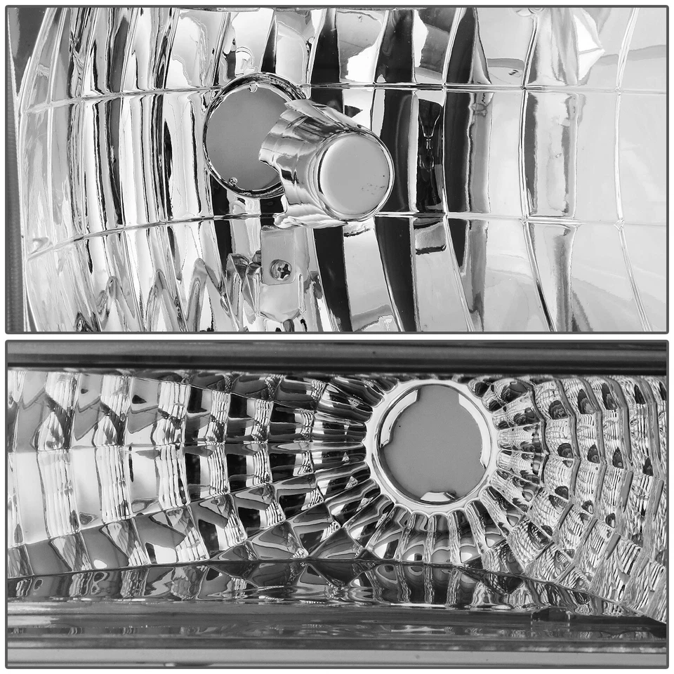 SE ADAPTA A FAROS CROMADOS BRONCO F-150/250/350 1992-1996 + ESQUINA CLARA + LÁMPARAS PARACHOQUES Foto 3 de 4