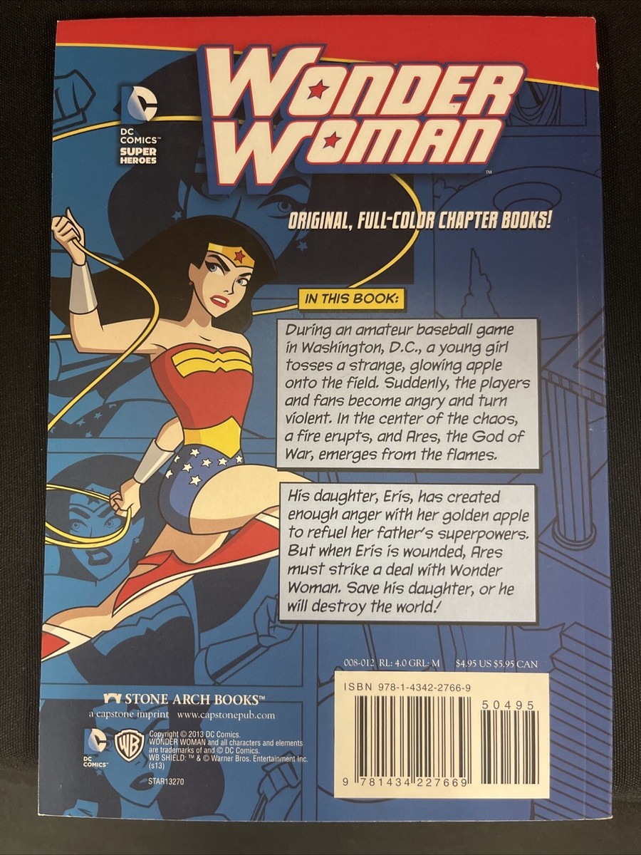DC Comics Super Heroes Chapter Books Wonder Woman (4 Booklet