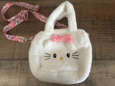 Hello Kitty small plush Shoulder / Handbag For Kids New