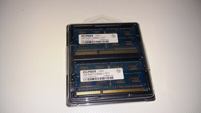 4 GB RAM (2 x 2 GB) - 2Rx8 PC3 - 8500S - ELPIDA