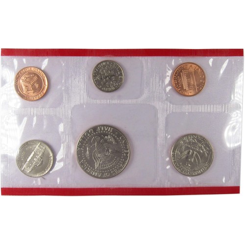 1989 Uncirculated Coin Set U.S Mint Original Government Packaging OGP - Picture 5 of 8