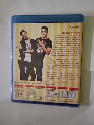 I Hate Luv Story's Hindi Blu Ray With English Subtitles
