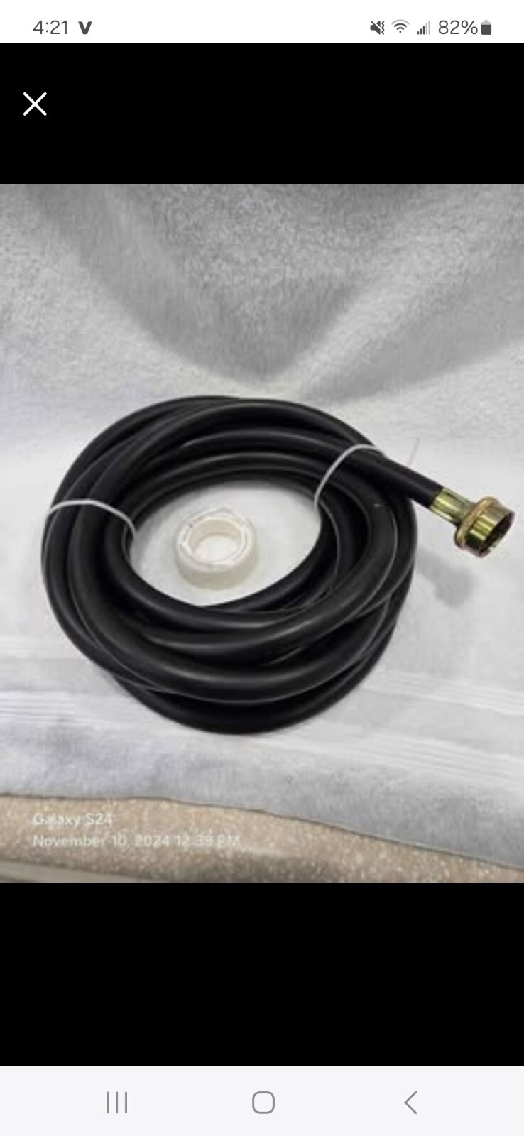 Dehumidifier Drain Hose with 3/4 Inch FHT Connector, Rust-Resistant, (20'ft)-image