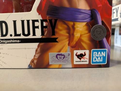 Bandai S.H. Figuarts One Piece Monkey D Luffy Onigashima Raid Figure - new uk - Picture 3 of 3