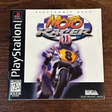 Moto Racer PS1 Playstation 1 One Instruction Manual Only