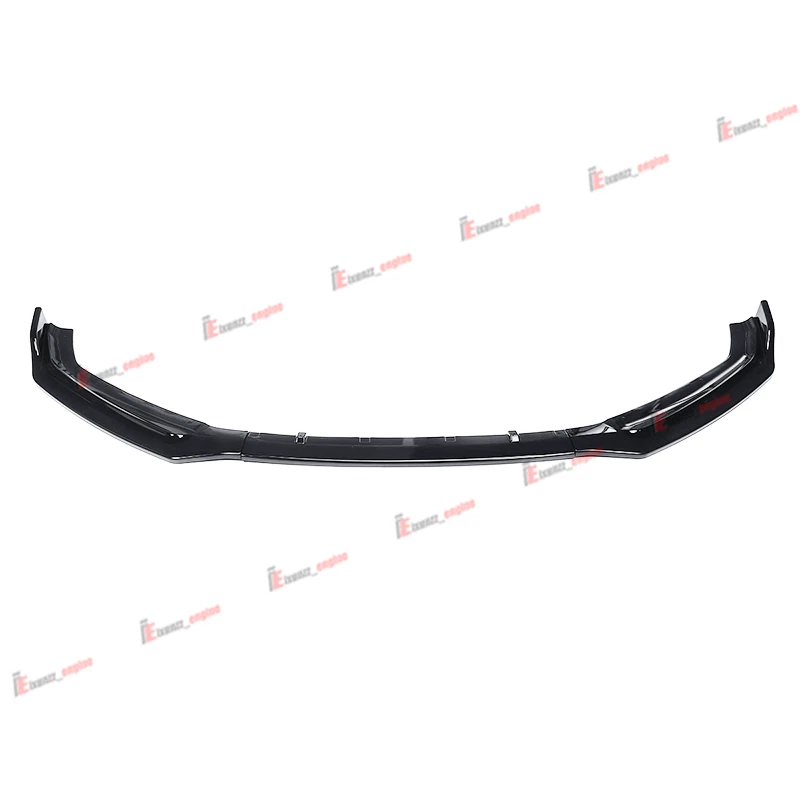 Parachoques delantero negro brillante divisor alerón labial para Audi A5 B9 Sline S5 2017-2018 Foto 2 de 4