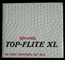1 DOZEN 12 Spalding Top-Flite XL Golf Balls Extra Long Distance NOS Vintage