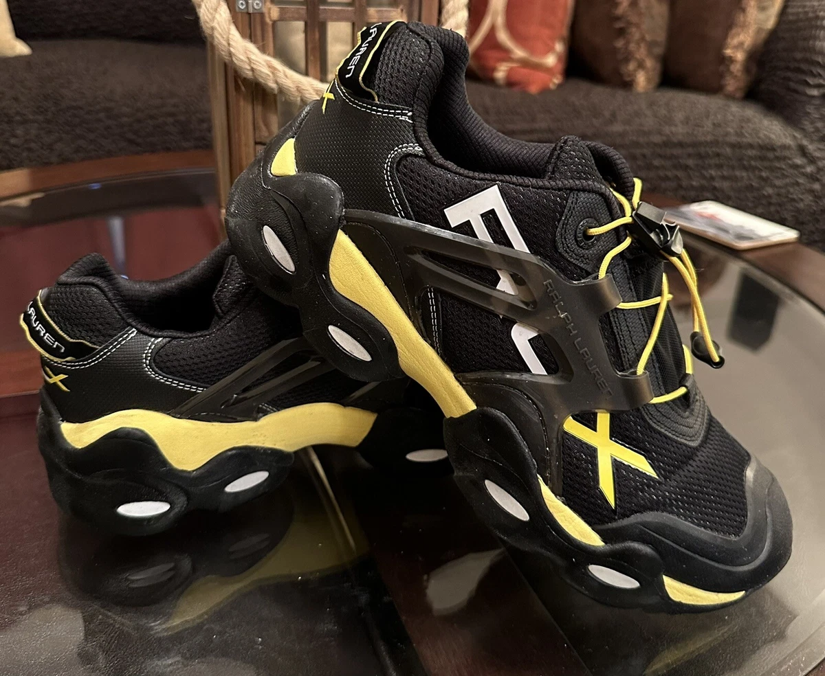 Ralph Lauren RLX Xtreme Gent s Size 9.5 Athletic Sport Shoes Black