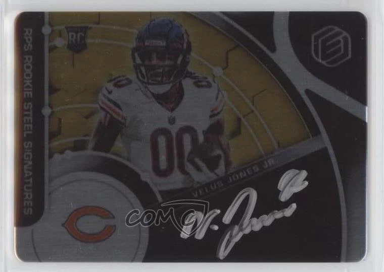 Velus Jones Jr. Panini Elements #148 Signature-Gold