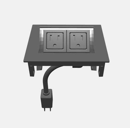 Mockett NEW FLIP-UP POWER GROMMET - 2 POWER OUTLETS PCS82A/EE - - Picture 5 of 7