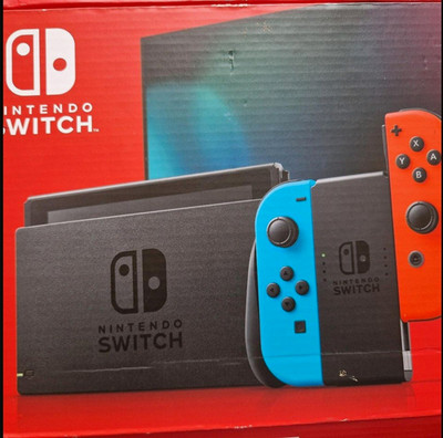 Nintendo Switch Konsole 32GB HAC-001(-01) Neon Rot/Blau mit Dock