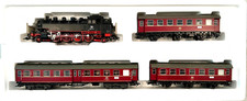 HO UP FOR AUCTION: MARKLIN #28508 - SET W/1 STEAM ENGINE & 3 PASSENGER CARS DNR