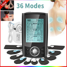 36 Modes Tens Unit Muscle Therapy Pain Relief Stimulator Machine Pulse Massager