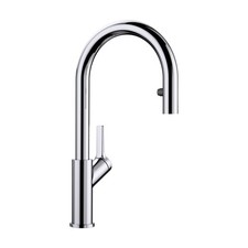 Blanco 526390: Urbena Collection Pull-Down 8" Kitchen Faucet 1.5 GPM - Chrome