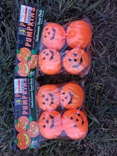 Lot Of Jack O Lantern Pumpkins Halloween Decor