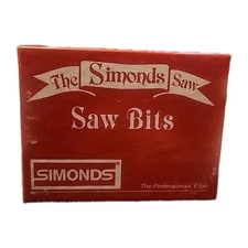 SIMONDS SAW BITS BF  8/9  9/32 LONG BT Blue Tip (BOX OF 100) 10126200