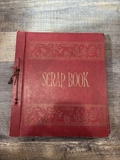 Vintage Scrapbook 1940-50 Girl's Photo Album