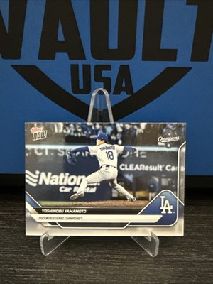 YOSHINOBU Yamamoto-2025 Topps Now World Series Champion  Dodgers MVP SSP