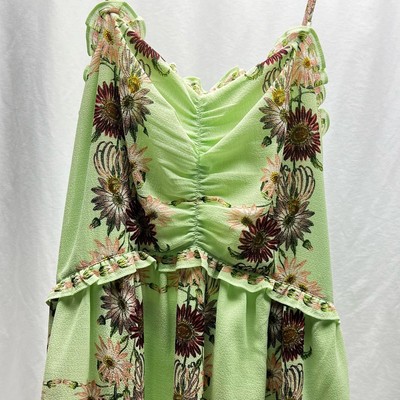 Max Studio London Slip Dress Lined Light Green Floral NWT Women's Size 4 | eBay Max Studio London Slip Dress Lined Light Green Floral NWT Women's Size 4 | eBay