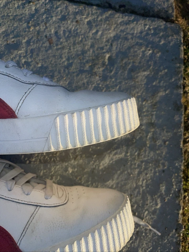 Zapatillas deportivas blancas Puma Carina Rainbow Tie Dye para mujer talla 10 Foto 4 de 4