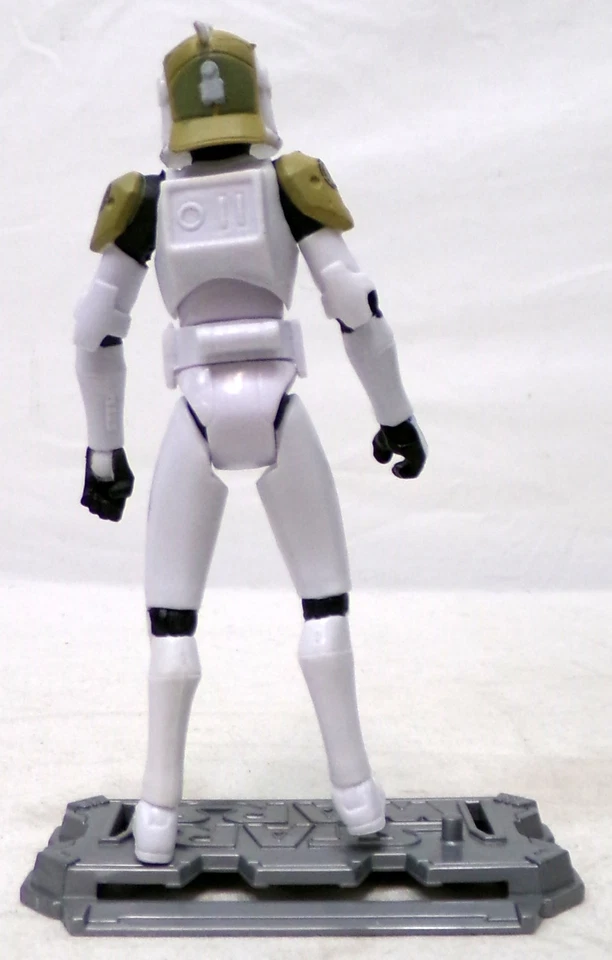 Figura Hasbro Star Wars The Clone Wars #36 Clone Tank Gunner 2009 3,75" Foto 3 de 4