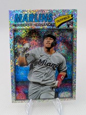 2026 Topps Heritage - Heriberto Hernandez #323 Chrome Silver Sparkle (RC)